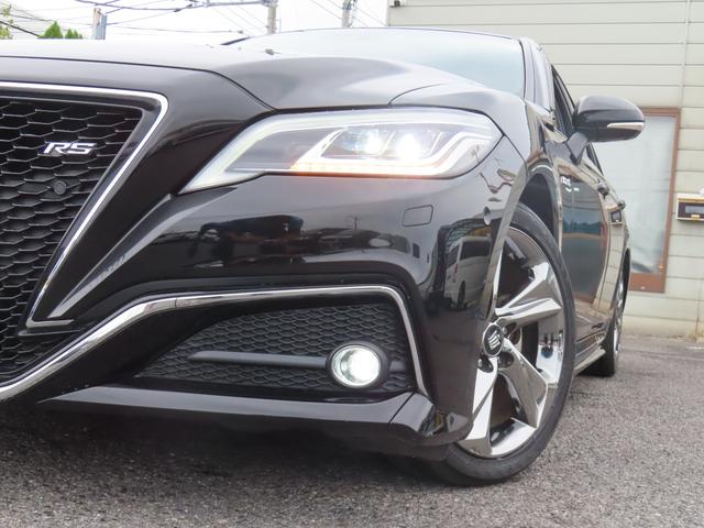 クラウンハイブリッド RS 専用18インチホイール 専用グリル クリアランスソナー レーンアシスト 追従クルーズコントロール パークアシスト 衝突被害軽減システム 全周囲カメラ ナビ TV オートマチックハイビーム オートライト(60枚目)