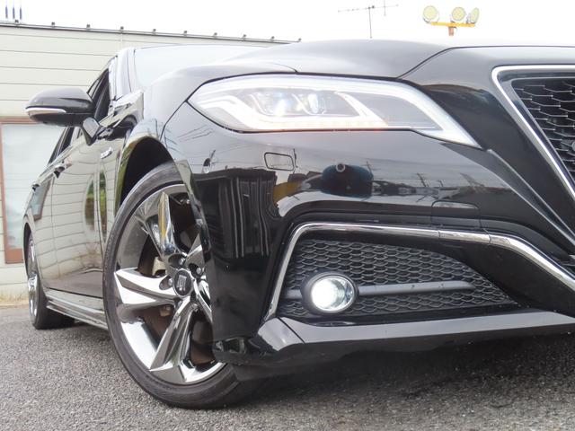 クラウンハイブリッド RS 専用18インチホイール 専用グリル クリアランスソナー レーンアシスト 追従クルーズコントロール パークアシスト 衝突被害軽減システム 全周囲カメラ ナビ TV オートマチックハイビーム オートライト(61枚目)