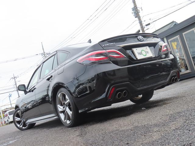 クラウンハイブリッド RS 専用18インチホイール 専用グリル クリアランスソナー レーンアシスト 追従クルーズコントロール パークアシスト 衝突被害軽減システム 全周囲カメラ ナビ TV オートマチックハイビーム オートライト(63枚目)