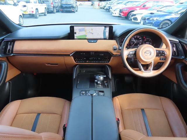 CX-60 XD-ハイブリッド プレミアムスポーツ 4WD 12.3型ナビ 電動リアゲート ETC 全周囲カメラ クリアランスソナー オートクルーズコントロール レーンアシスト パワーシート 衝突被害軽減システム サンルーフ TV LEDヘッドランプ(2枚目)