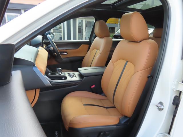 CX-60 XD-ハイブリッド プレミアムスポーツ 4WD 12.3型ナビ 電動リアゲート ETC 全周囲カメラ クリアランスソナー オートクルーズコントロール レーンアシスト パワーシート 衝突被害軽減システム サンルーフ TV LEDヘッドランプ(38枚目)