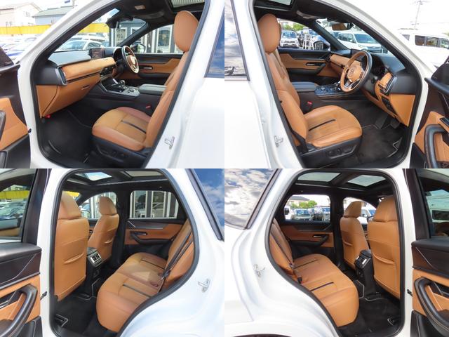 CX-60 XD-ハイブリッド プレミアムスポーツ 4WD 12.3型ナビ 電動リアゲート ETC 全周囲カメラ クリアランスソナー オートクルーズコントロール レーンアシスト パワーシート 衝突被害軽減システム サンルーフ TV LEDヘッドランプ(72枚目)