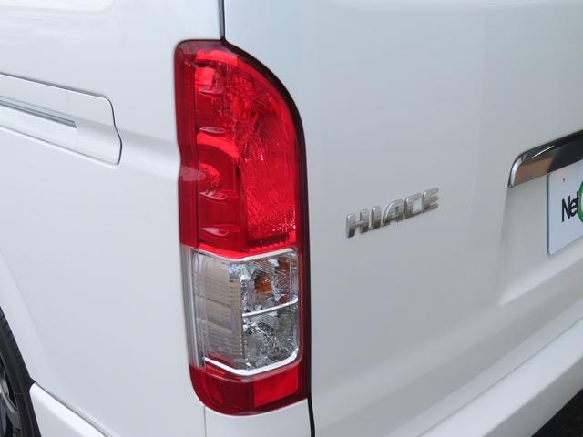 ハイエースバン ロングワイドスーパーGL ドライブレコーダー ETC バックカメラ ナビ TV 両側電動スライドドア アルミホイール スマートキー 電動格納ミラー CVT 100V電源 エアコン パワーウィンドウ(33枚目)