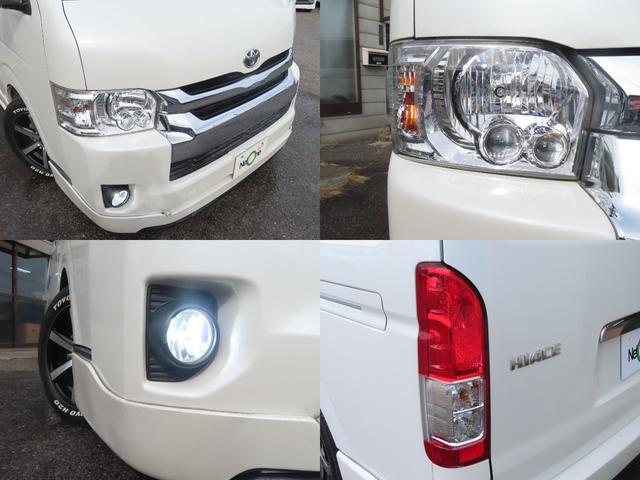 ハイエースバン ロングワイドスーパーGL ドライブレコーダー ETC バックカメラ ナビ TV 両側電動スライドドア アルミホイール スマートキー 電動格納ミラー CVT 100V電源 エアコン パワーウィンドウ(66枚目)