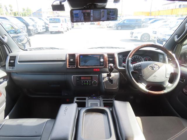 ハイエースバン スーパーGL 50TH アニバーサリーリミテッド 社外16AW 社外テールランプ ドライブレコーダー ETC バックカメラ ナビ TV レーンアシスト 衝突被害軽減 両側電動スライドドア オートハイビーム オートライト スマートキー 後席モニター(2枚目)