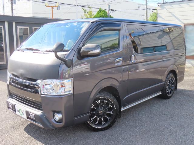 ハイエースバン スーパーGL 50TH アニバーサリーリミテッド 社外16AW 社外テールランプ ドライブレコーダー ETC バックカメラ ナビ TV レーンアシスト 衝突被害軽減 両側電動スライドドア オートハイビーム オートライト スマートキー 後席モニター(23枚目)