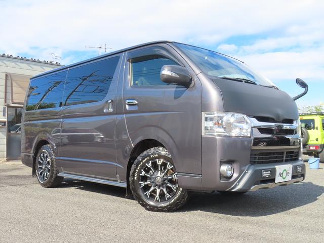 ハイエースバン スーパーGL 50TH アニバーサリーリミテッド 社外16AW 社外テールランプ ドライブレコーダー ETC バックカメラ ナビ TV レーンアシスト 衝突被害軽減 両側電動スライドドア オートハイビーム オートライト スマートキー 後席モニター(24枚目)