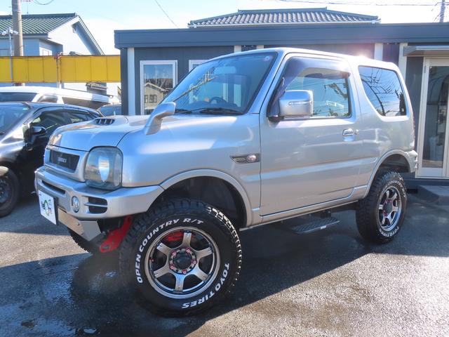 ジムニー ランドベンチャー 4WD タニグチリフトアップ MRSチャンバー フジツボマフラー 前後ショートバンパー エアクリーナー ドラレコ ETC バックカメラ ナビ TV キーレ シートヒーター AT Bluetooth(12枚目)