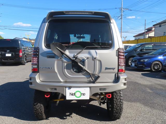 ジムニー ランドベンチャー 4WD タニグチリフトアップ MRSチャンバー フジツボマフラー 前後ショートバンパー エアクリーナー ドラレコ ETC バックカメラ ナビ TV キーレ シートヒーター AT Bluetooth(17枚目)
