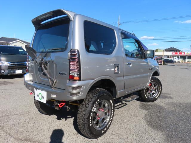 ジムニー ランドベンチャー 4WD タニグチリフトアップ MRSチャンバー フジツボマフラー 前後ショートバンパー エアクリーナー ドラレコ ETC バックカメラ ナビ TV キーレ シートヒーター AT Bluetooth(18枚目)