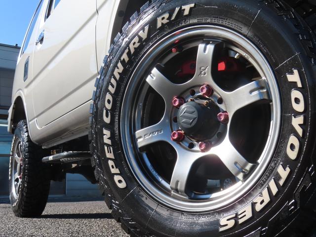 ジムニー ランドベンチャー 4WD タニグチリフトアップ MRSチャンバー フジツボマフラー 前後ショートバンパー エアクリーナー ドラレコ ETC バックカメラ ナビ TV キーレ シートヒーター AT Bluetooth(20枚目)