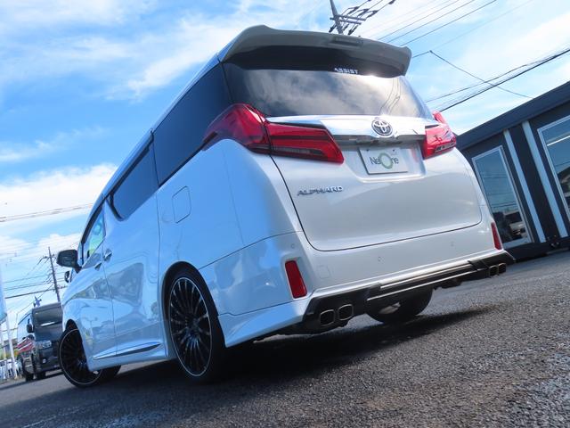 アルファード ２．５Ｓ　Ｃパッケージ　ドラレコ　バックカメラ　１０型ナビ　ＴＶ　１２．１型天吊モニター　カールソン２１ＡＷ　車高調　追従クルーズコントロール　レーンアシスト　衝突被害軽減システム　Ｗ電動ドア　ＬＥＤランプ　フルエアロ（55枚目）