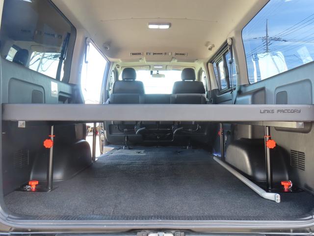 ハイエースバン スーパーGL ダークプライム 社外ショック ドライブレコーダー バックカメラ ナビ TV 両側スライドドア オートライト スマートキー 電動格納ミラー 後席モニター AT アルミホイール Bluetooth 100V電源 エアコン(33枚目)