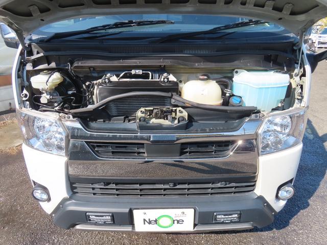 ハイエースバン スーパーGL ダークプライムII ETC 全周囲カメラ ナビ TV クリアランスソナー レーンアシスト 衝突被害軽減システム 両側電動スライドドア オートマチックハイビーム オートライト スマートキー 電動格納ミラー CVT CD(20枚目)