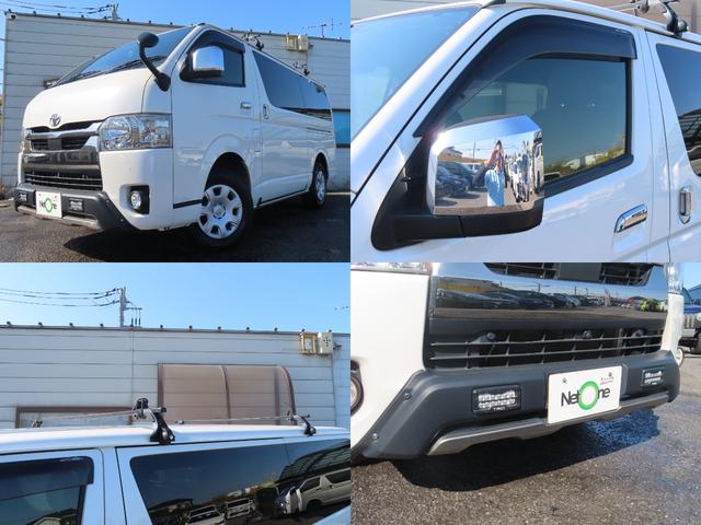 ハイエースバン スーパーGL ダークプライムII ETC 全周囲カメラ ナビ TV クリアランスソナー レーンアシスト 衝突被害軽減システム 両側電動スライドドア オートマチックハイビーム オートライト スマートキー 電動格納ミラー CVT CD(69枚目)