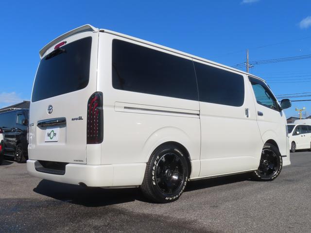 ハイエースバン ロングスーパーＧＬプライムセレ　バックカメラ　ナビ　ＴＶ　両側スライドドア　電動格納ミラー　後席モニター　ＡＴ　アルミホイール　ＣＤ　ＵＳＢ　ミュージックプレイヤー接続可　Ｂｌｕｅｔｏｏｔｈ　１００Ｖ電源　エアコン　パワーウィンドウ（22枚目）