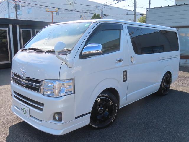 ハイエースバン ロングスーパーＧＬプライムセレ　バックカメラ　ナビ　ＴＶ　両側スライドドア　電動格納ミラー　後席モニター　ＡＴ　アルミホイール　ＣＤ　ＵＳＢ　ミュージックプレイヤー接続可　Ｂｌｕｅｔｏｏｔｈ　１００Ｖ電源　エアコン　パワーウィンドウ（28枚目）