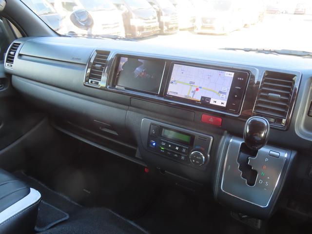 ハイエースバン ロングワイドスーパーＧＬ　ＥＴＣ　ナビ　ＴＶ　クリアランスソナー　衝突被害軽減システム　両側電動スライドドア　オートマチックハイビーム　スマートキー　後席モニター　ＣＶＴ　Ｂｌｕｅｔｏｏｔｈ　ＥＳＣ　エアコン　パワーウィンドウ（29枚目）