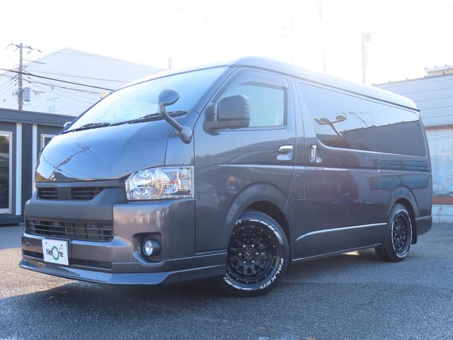 ハイエースバン ロングワイドスーパーＧＬ　ＥＴＣ　ナビ　ＴＶ　クリアランスソナー　衝突被害軽減システム　両側電動スライドドア　オートマチックハイビーム　スマートキー　後席モニター　ＣＶＴ　Ｂｌｕｅｔｏｏｔｈ　ＥＳＣ　エアコン　パワーウィンドウ（47枚目）