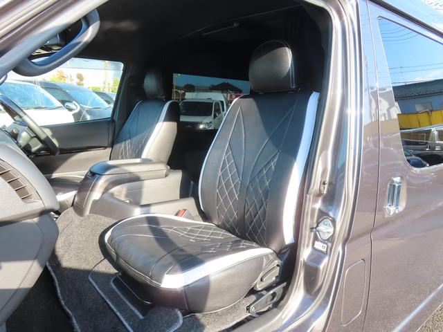 ハイエースバン ロングワイドスーパーＧＬ　ＥＴＣ　ナビ　ＴＶ　クリアランスソナー　衝突被害軽減システム　両側電動スライドドア　オートマチックハイビーム　スマートキー　後席モニター　ＣＶＴ　Ｂｌｕｅｔｏｏｔｈ　ＥＳＣ　エアコン　パワーウィンドウ（52枚目）