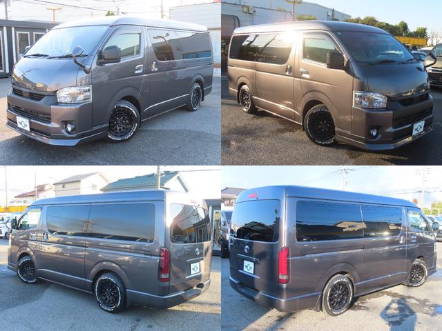 ハイエースバン ロングワイドスーパーＧＬ　ＥＴＣ　ナビ　ＴＶ　クリアランスソナー　衝突被害軽減システム　両側電動スライドドア　オートマチックハイビーム　スマートキー　後席モニター　ＣＶＴ　Ｂｌｕｅｔｏｏｔｈ　ＥＳＣ　エアコン　パワーウィンドウ（78枚目）