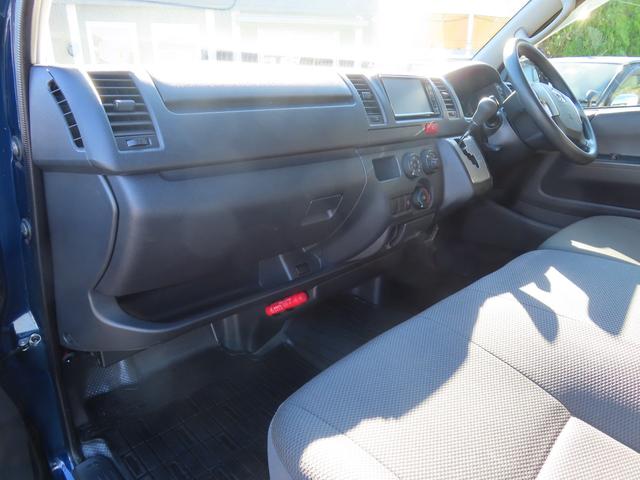 ハイエースバン ＤＸ　ＧＬパッケージ　ドライブレコーダー　ＥＴＣ　ナビ　ＴＶ　レーンアシスト　衝突被害軽減システム　両側スライドドア　オートマチックハイビーム　ＡＴ　Ｂｌｕｅｔｏｏｔｈ　ＥＳＣ　エアコン　パワーウィンドウ（41枚目）