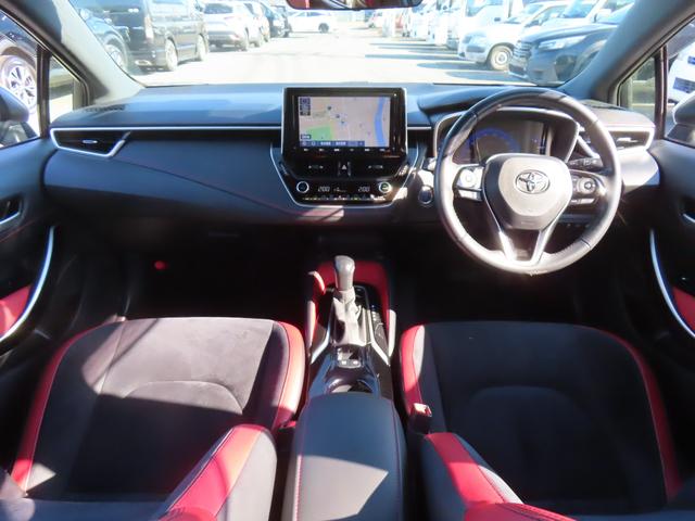 カローラスポーツ ハイブリッドG Z 9型ナビ 専用オプションシート バックカメラ クリアランスソナー オートクルーズコントロール レーンアシスト 衝突被害軽減システム アルミホイール AUTOハイビーム LEDヘッドランプ スマートキー(2枚目)