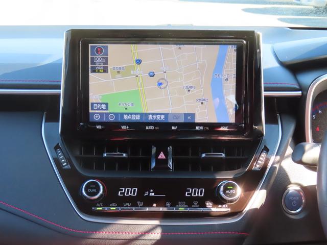 カローラスポーツ ハイブリッドG Z 9型ナビ 専用オプションシート バックカメラ クリアランスソナー オートクルーズコントロール レーンアシスト 衝突被害軽減システム アルミホイール AUTOハイビーム LEDヘッドランプ スマートキー(7枚目)