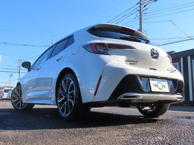 カローラスポーツ ハイブリッドG Z 9型ナビ 専用オプションシート バックカメラ クリアランスソナー オートクルーズコントロール レーンアシスト 衝突被害軽減システム アルミホイール AUTOハイビーム LEDヘッドランプ スマートキー(16枚目)