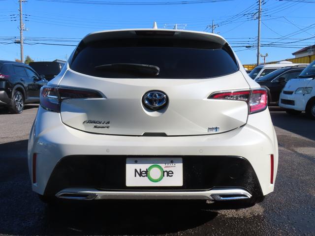 カローラスポーツ ハイブリッドG Z 9型ナビ 専用オプションシート バックカメラ クリアランスソナー オートクルーズコントロール レーンアシスト 衝突被害軽減システム アルミホイール AUTOハイビーム LEDヘッドランプ スマートキー(17枚目)