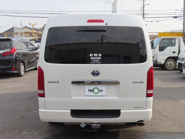 ハイエースバン スーパーGL ダークプライム 4WD ETC バックカメラ ナビ TV 両側電動スライドドア スマートキー 電動格納ミラー 後席モニター CVT アルミホイール CD DVD再生 USB ミュージックプレイヤー接続可(18枚目)