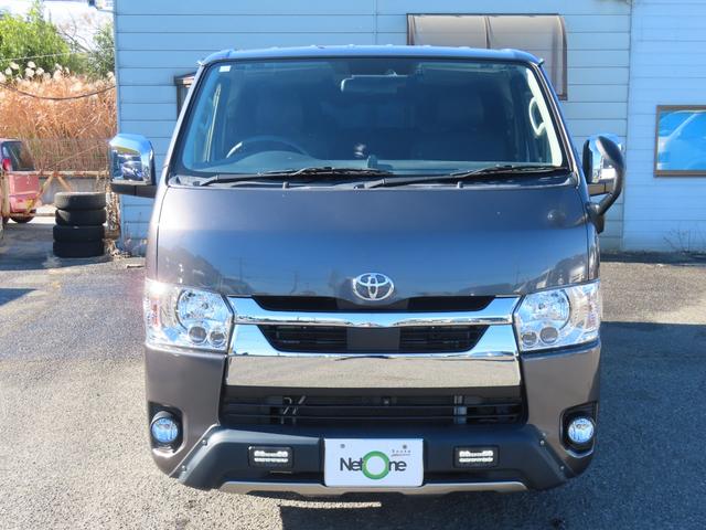 ハイエースバン ロングスーパーGL ドライブレコーダー ETC 全周囲カメラ ナビ TV レーンアシスト 衝突被害軽減システム 両側スライドドア オートマチックハイビーム キーレスエントリー 電動格納ミラー 後席モニター AT(11枚目)