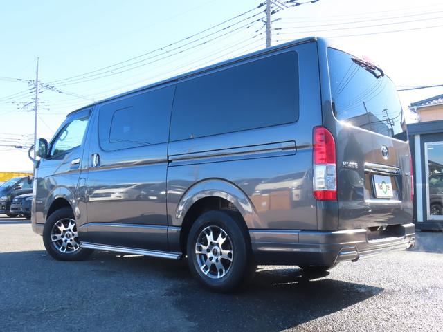 ハイエースバン ロングスーパーGL ドライブレコーダー ETC 全周囲カメラ ナビ TV レーンアシスト 衝突被害軽減システム 両側スライドドア オートマチックハイビーム キーレスエントリー 電動格納ミラー 後席モニター AT(26枚目)