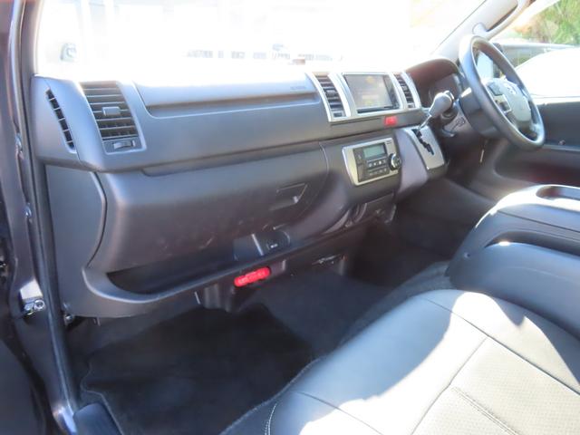 ハイエースバン ロングスーパーGL ドライブレコーダー ETC 全周囲カメラ ナビ TV レーンアシスト 衝突被害軽減システム 両側スライドドア オートマチックハイビーム キーレスエントリー 電動格納ミラー 後席モニター AT(35枚目)