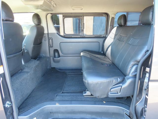 ハイエースバン ロングスーパーGL ドライブレコーダー ETC 全周囲カメラ ナビ TV レーンアシスト 衝突被害軽減システム 両側スライドドア オートマチックハイビーム キーレスエントリー 電動格納ミラー 後席モニター AT(50枚目)