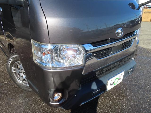 ハイエースバン ロングスーパーGL ドライブレコーダー ETC 全周囲カメラ ナビ TV レーンアシスト 衝突被害軽減システム 両側スライドドア オートマチックハイビーム キーレスエントリー 電動格納ミラー 後席モニター AT(65枚目)