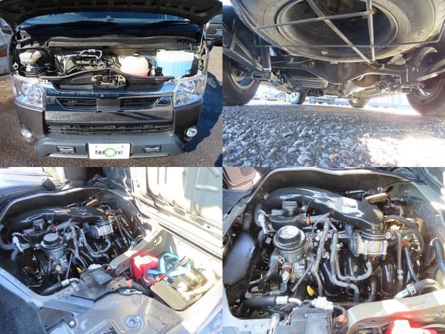 ハイエースバン ロングスーパーGL ドライブレコーダー ETC 全周囲カメラ ナビ TV レーンアシスト 衝突被害軽減システム 両側スライドドア オートマチックハイビーム キーレスエントリー 電動格納ミラー 後席モニター AT(72枚目)