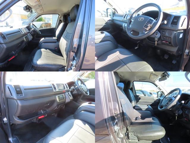 ハイエースバン ロングスーパーGL ドライブレコーダー ETC 全周囲カメラ ナビ TV レーンアシスト 衝突被害軽減システム 両側スライドドア オートマチックハイビーム キーレスエントリー 電動格納ミラー 後席モニター AT(73枚目)