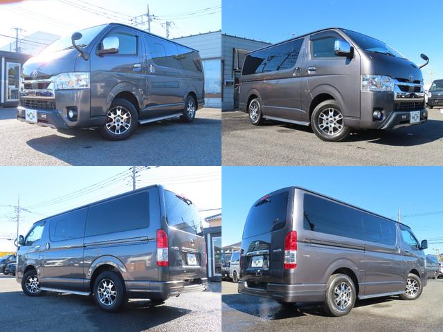 ハイエースバン ロングスーパーGL ドライブレコーダー ETC 全周囲カメラ ナビ TV レーンアシスト 衝突被害軽減システム 両側スライドドア オートマチックハイビーム キーレスエントリー 電動格納ミラー 後席モニター AT(75枚目)