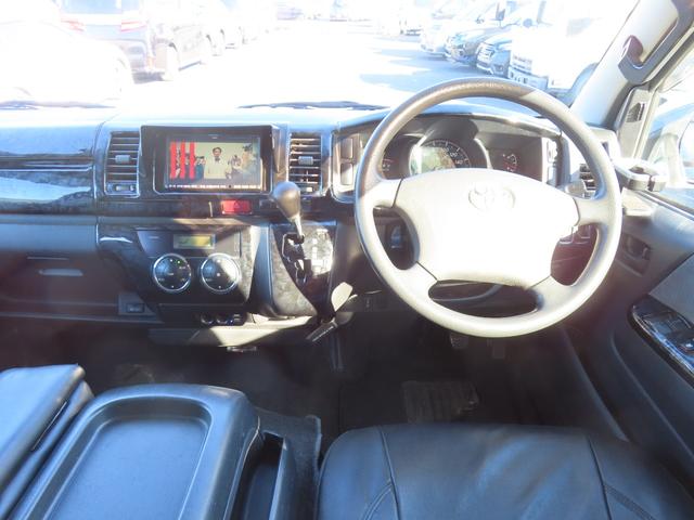 ハイエースバン ロングスーパーGL ETC バックカメラ ナビ TV 両側スライドドア 後席モニター AT 100V電源 エアコン(2枚目)