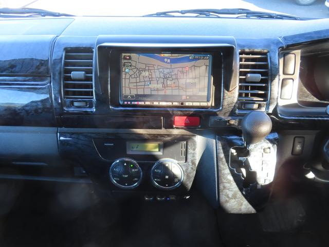 ハイエースバン ロングスーパーGL ETC バックカメラ ナビ TV 両側スライドドア 後席モニター AT 100V電源 エアコン(9枚目)