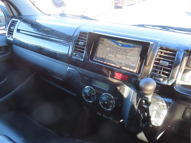 ハイエースバン ロングスーパーGL ETC バックカメラ ナビ TV 両側スライドドア 後席モニター AT 100V電源 エアコン(10枚目)