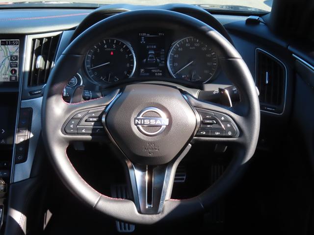 スカイライン 400R ドライブレコーダー クリアランスソナー レーンアシスト オートクルーズコントロール 衝突被害軽減システム 全周囲カメラ ナビ TV アルミホイール オートライト LEDヘッドランプ サンルーフ AT(2枚目)