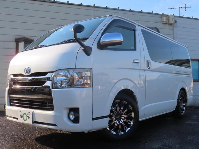 ハイエースバン スーパーGL ダークプライム 4WD ドライブレコーダー ETC バックカメラ ナビ TV 両側スライドドア オートライト スマートキー AT アルミホイール CD Bluetooth 100V電源 エアコン(22枚目)