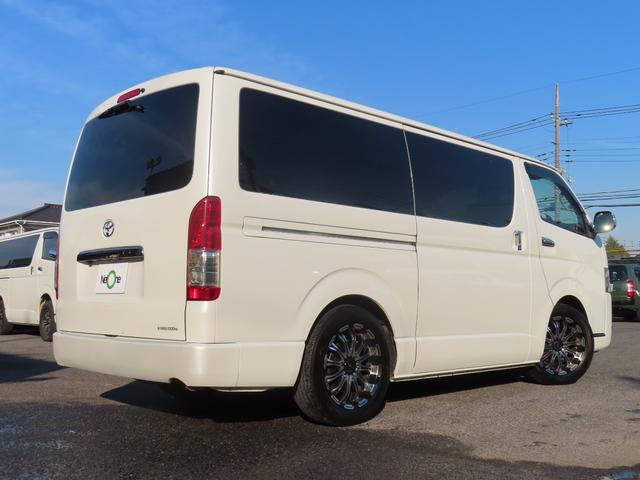 ハイエースバン スーパーGL ダークプライム 4WD ドライブレコーダー ETC バックカメラ ナビ TV 両側スライドドア オートライト スマートキー AT アルミホイール CD Bluetooth 100V電源 エアコン(26枚目)