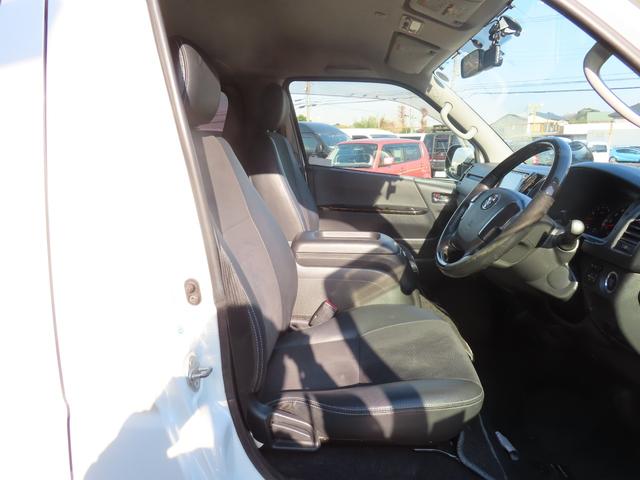 ハイエースバン スーパーGL ダークプライム 4WD ドライブレコーダー ETC バックカメラ ナビ TV 両側スライドドア オートライト スマートキー AT アルミホイール CD Bluetooth 100V電源 エアコン(27枚目)