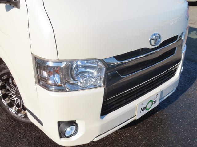 ハイエースバン スーパーGL ダークプライム 4WD ドライブレコーダー ETC バックカメラ ナビ TV 両側スライドドア オートライト スマートキー AT アルミホイール CD Bluetooth 100V電源 エアコン(29枚目)