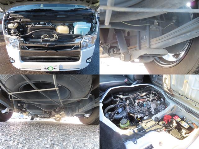 ハイエースバン スーパーGL ダークプライム 4WD ドライブレコーダー ETC バックカメラ ナビ TV 両側スライドドア オートライト スマートキー AT アルミホイール CD Bluetooth 100V電源 エアコン(62枚目)