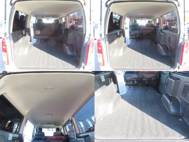 ハイエースバン スーパーGL ダークプライム 4WD ドライブレコーダー ETC バックカメラ ナビ TV 両側スライドドア オートライト スマートキー AT アルミホイール CD Bluetooth 100V電源 エアコン(65枚目)