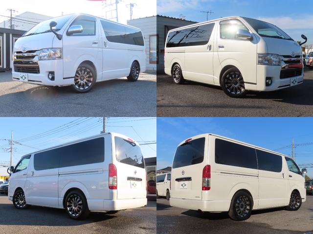 ハイエースバン スーパーGL ダークプライム 4WD ドライブレコーダー ETC バックカメラ ナビ TV 両側スライドドア オートライト スマートキー AT アルミホイール CD Bluetooth 100V電源 エアコン(69枚目)